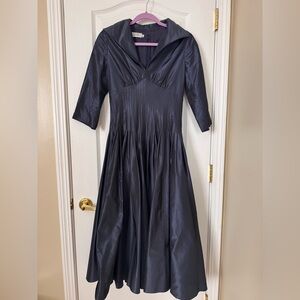 Rickie Freeman for Teri Jon Silk Cocktail Dress – Size 4